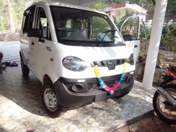 Installation of AIS140 GPS Device in Mahindra JEETO Passenger AutoRickshaw
